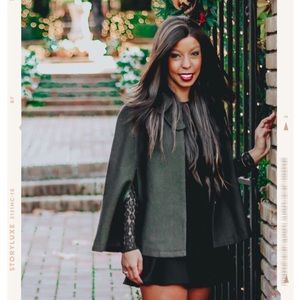 Megan Markle Wool Luxury Winter Cape